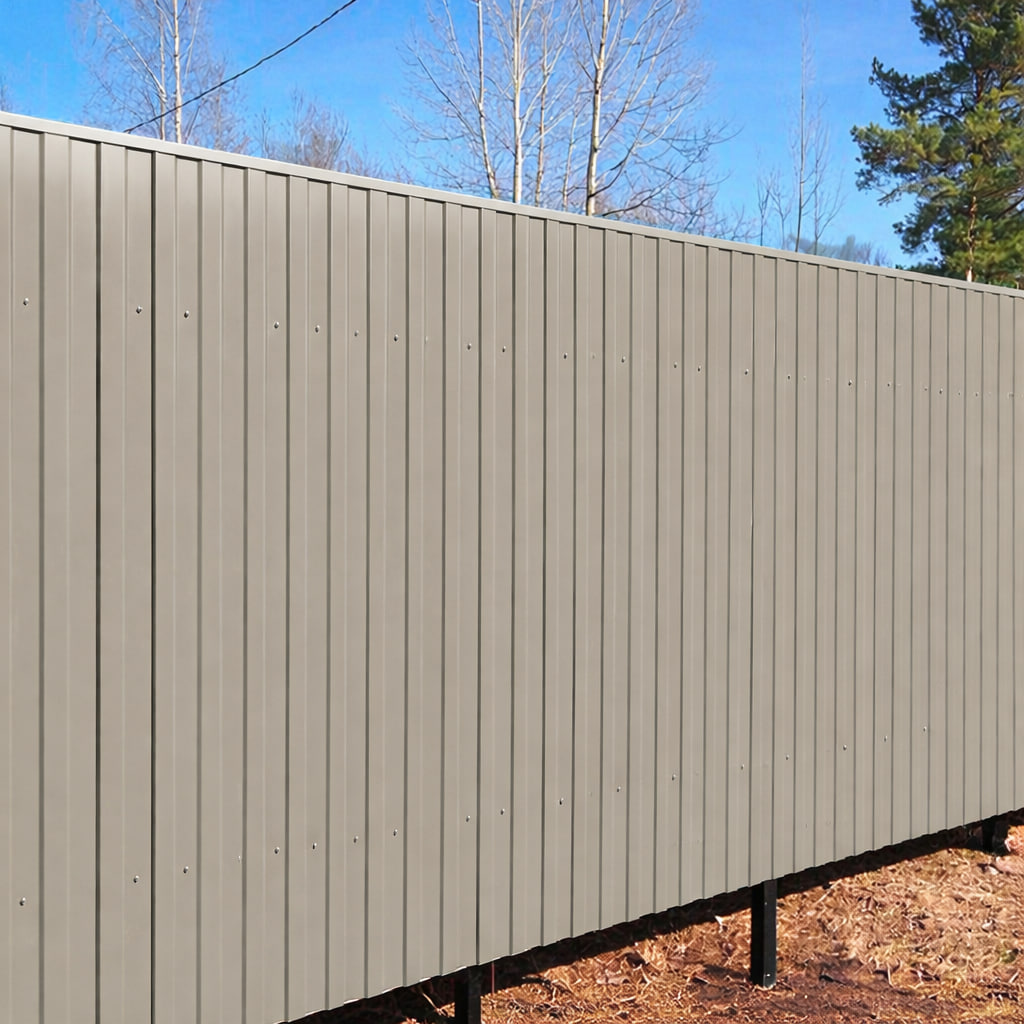 Забор из профнастила С8